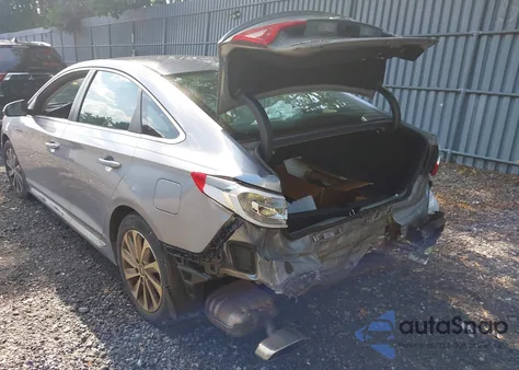 2016 Hyundai Sonata Sport из США, поврежденный, VIN 5NPE34AF7GH297742